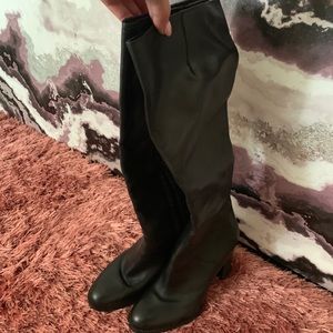 Sam Edelman Shoes - Tall Black Leather Boots Size 9 Sam Edelman Shoes - Tall Black Leather Boots Size 9